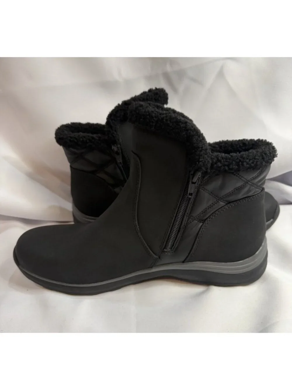 BareTraps Ynez Size 11 Women’s Black Winter Ankle Boots Booties